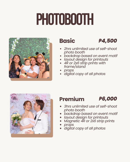 Self-Shoot Photo Booth